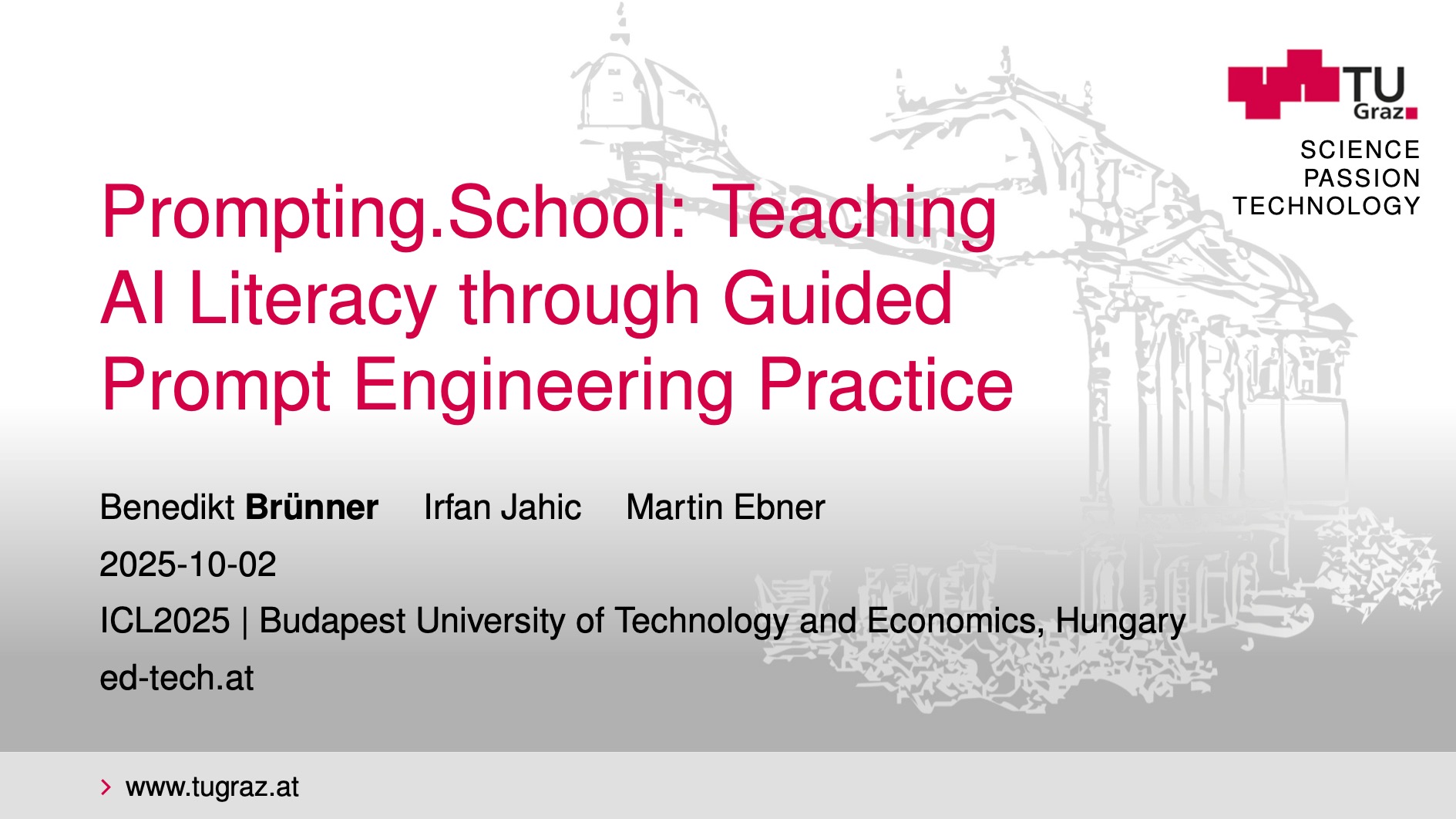 Präsentation: Prompting.School: Teaching AI Literacy through Guided Prompt Engineering Practice