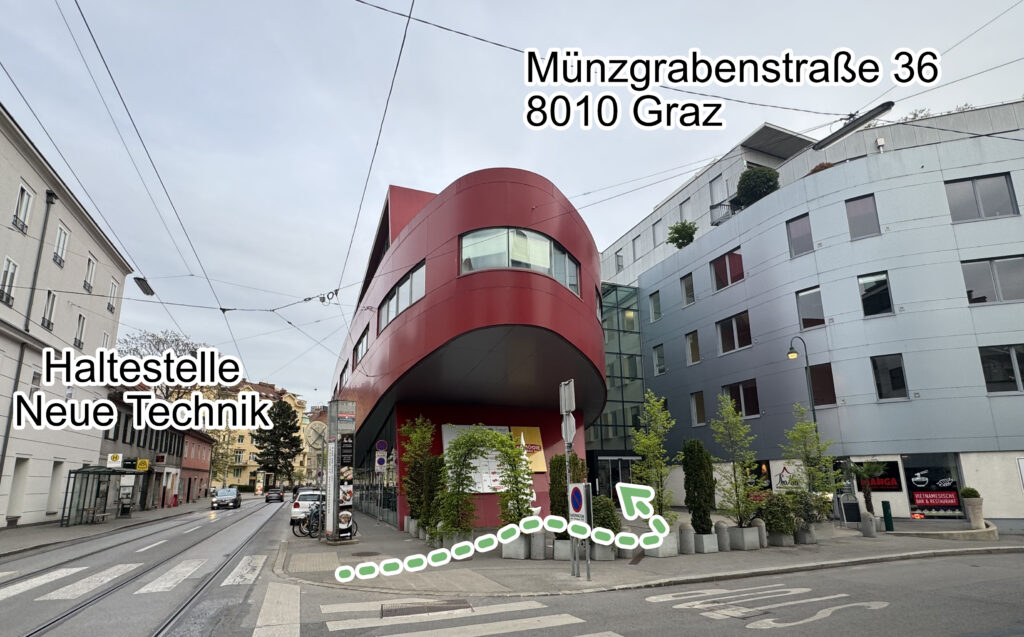 Außenansicht Münzgrabenstraße 36