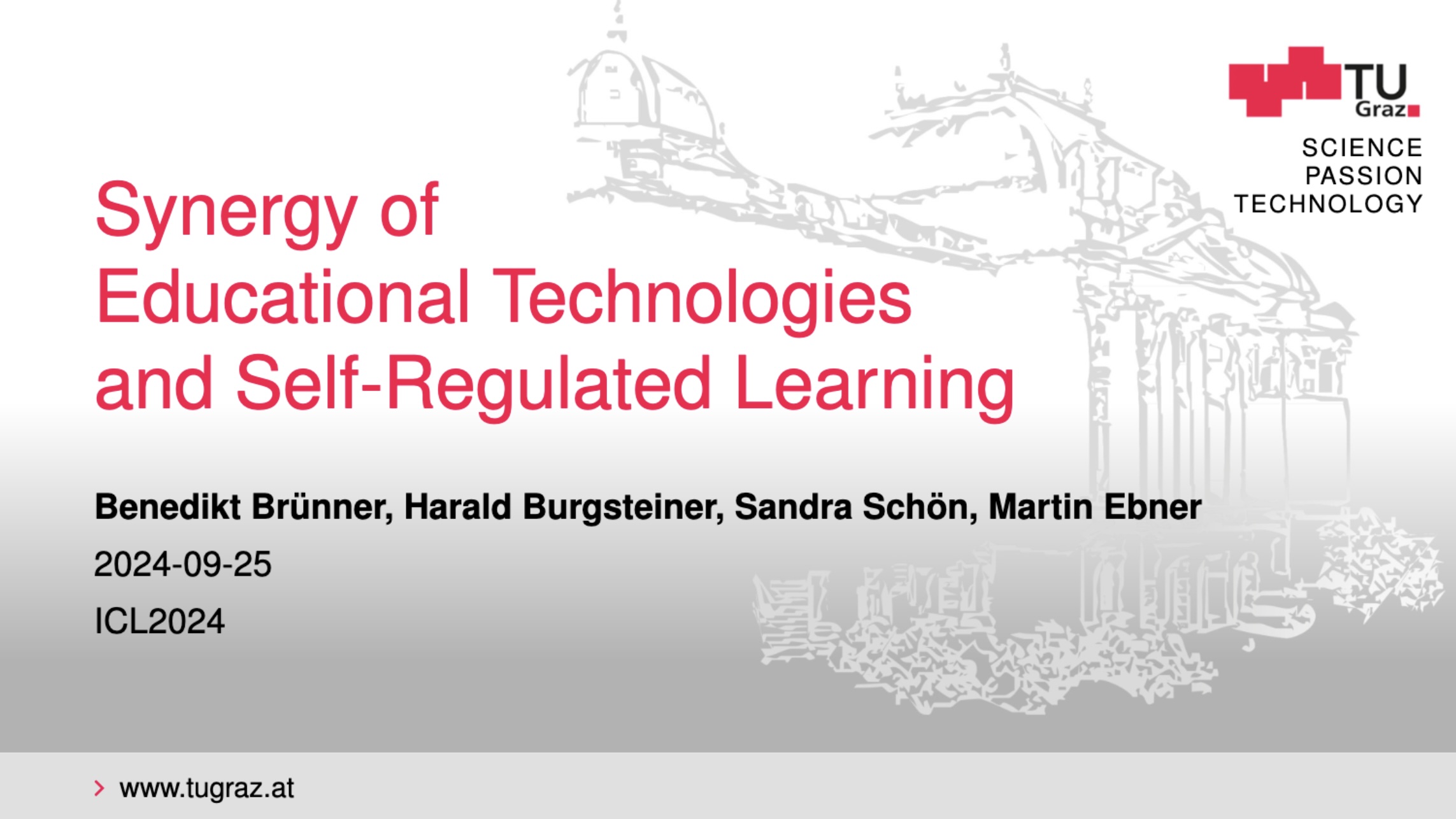 Präsentation: The Synergy of EdTech and Self-Regulated Learning